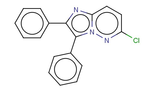 6-CHLORO-2,3-DIPHENYLIMIDAZO[1,2-B]PYRIDAZINE
